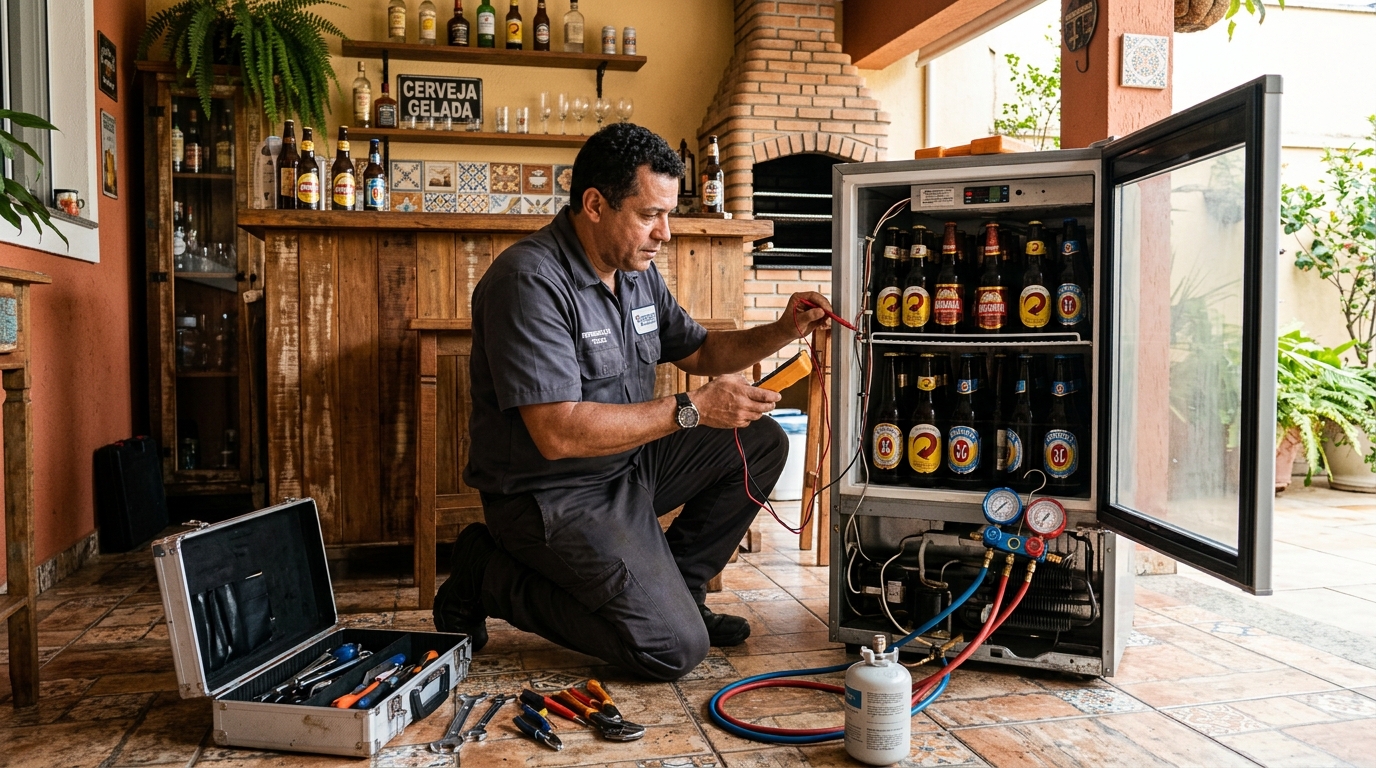 Assistência para Cervejeira Comercial em Franca‑SP