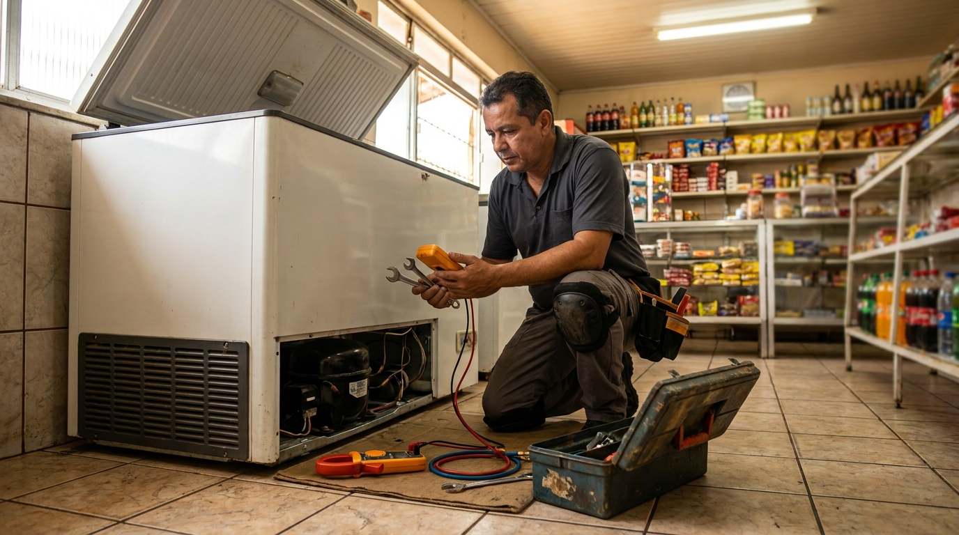 Conserto de Freezer na Cidade Nova, Franca‑SP