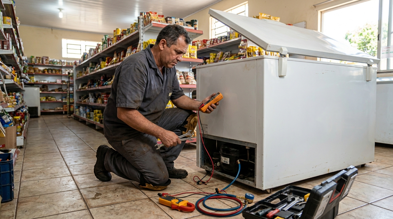 Manutenção em Motor Ventilador na Cidade Nova, Franca‑SP