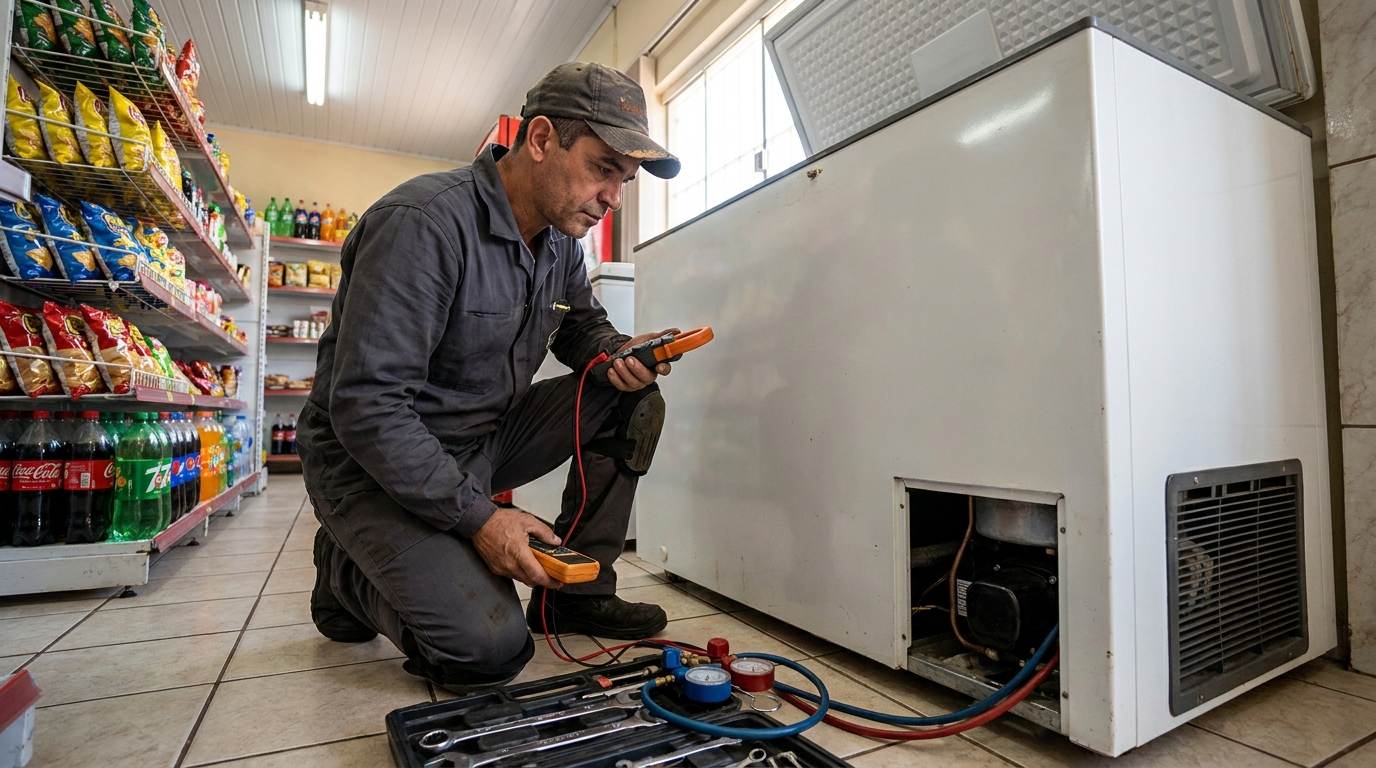 Recuperação de Refrigeração na Cidade Nova, Franca‑SP